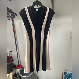 FINAL PRICE - Black and White Dress
